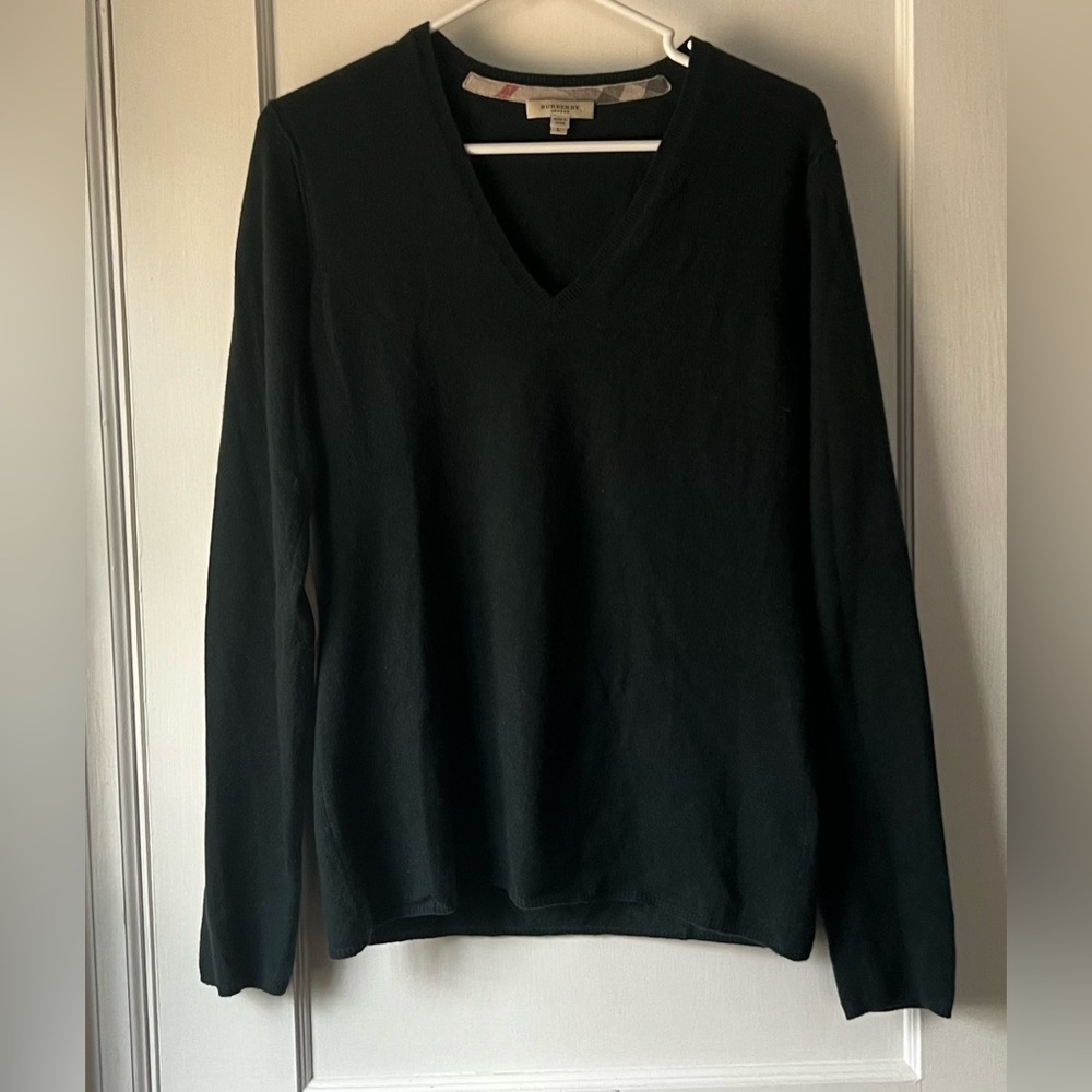 Burberry London  Womens 100% Cashmere Sweater Size L